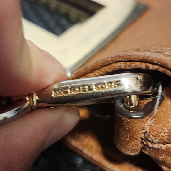 Michael Kors 2 Way Shoulder Bag 35T2GBKM2L Handle Leather Brown- VIETNAM - READ - Picture 7 of 11